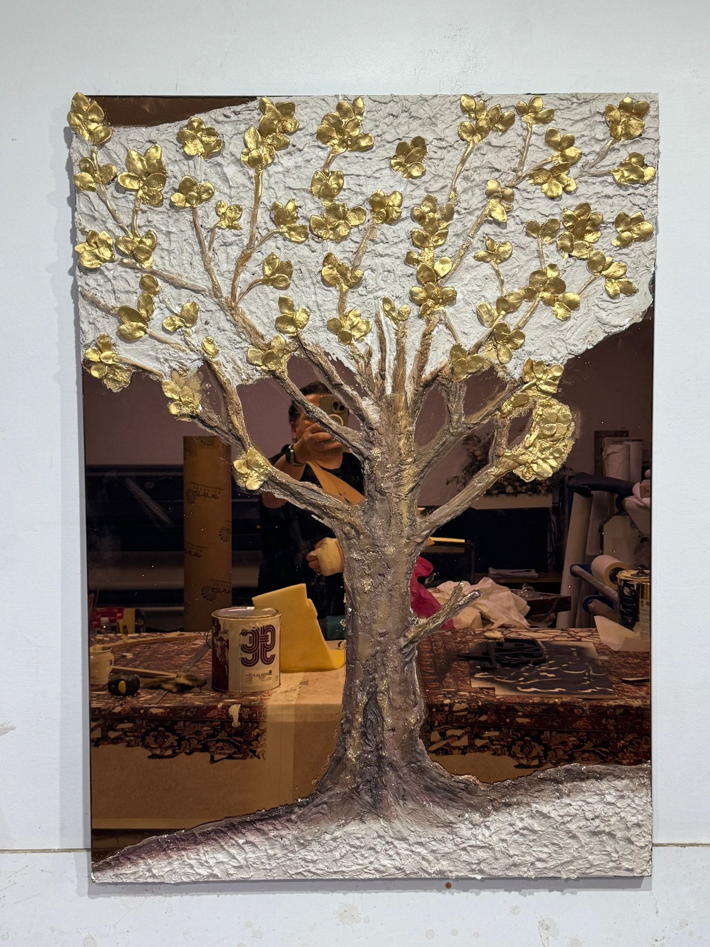7581 Decor mirror in UAE Red Tree