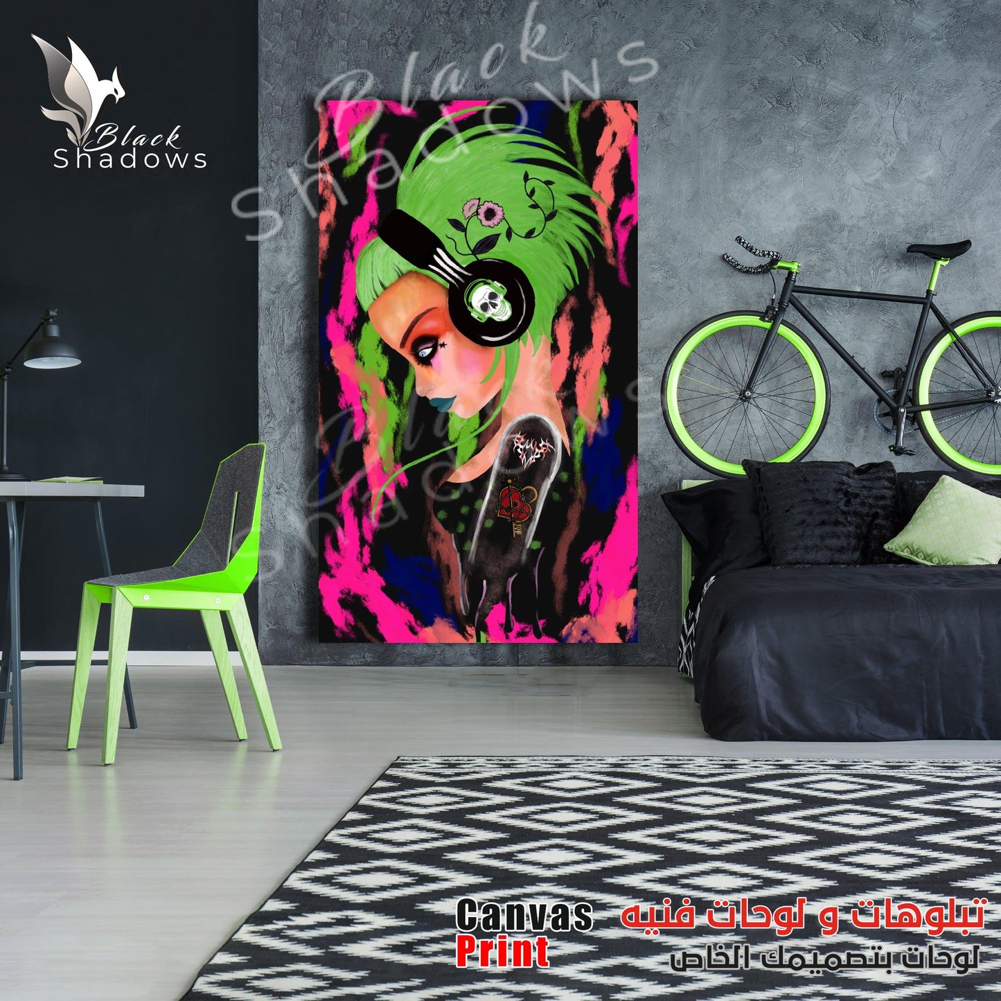 Canvas art in UAE - BlackShadows UAE