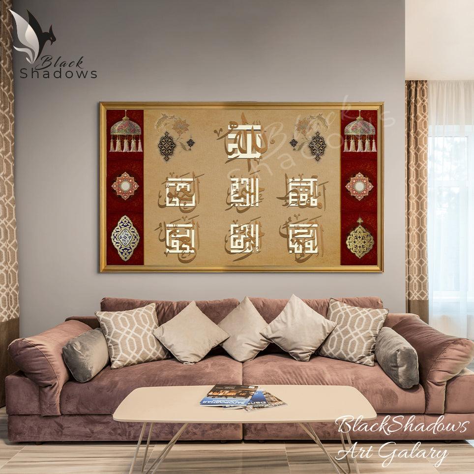 Canvas art in UAE - BlackShadows UAE