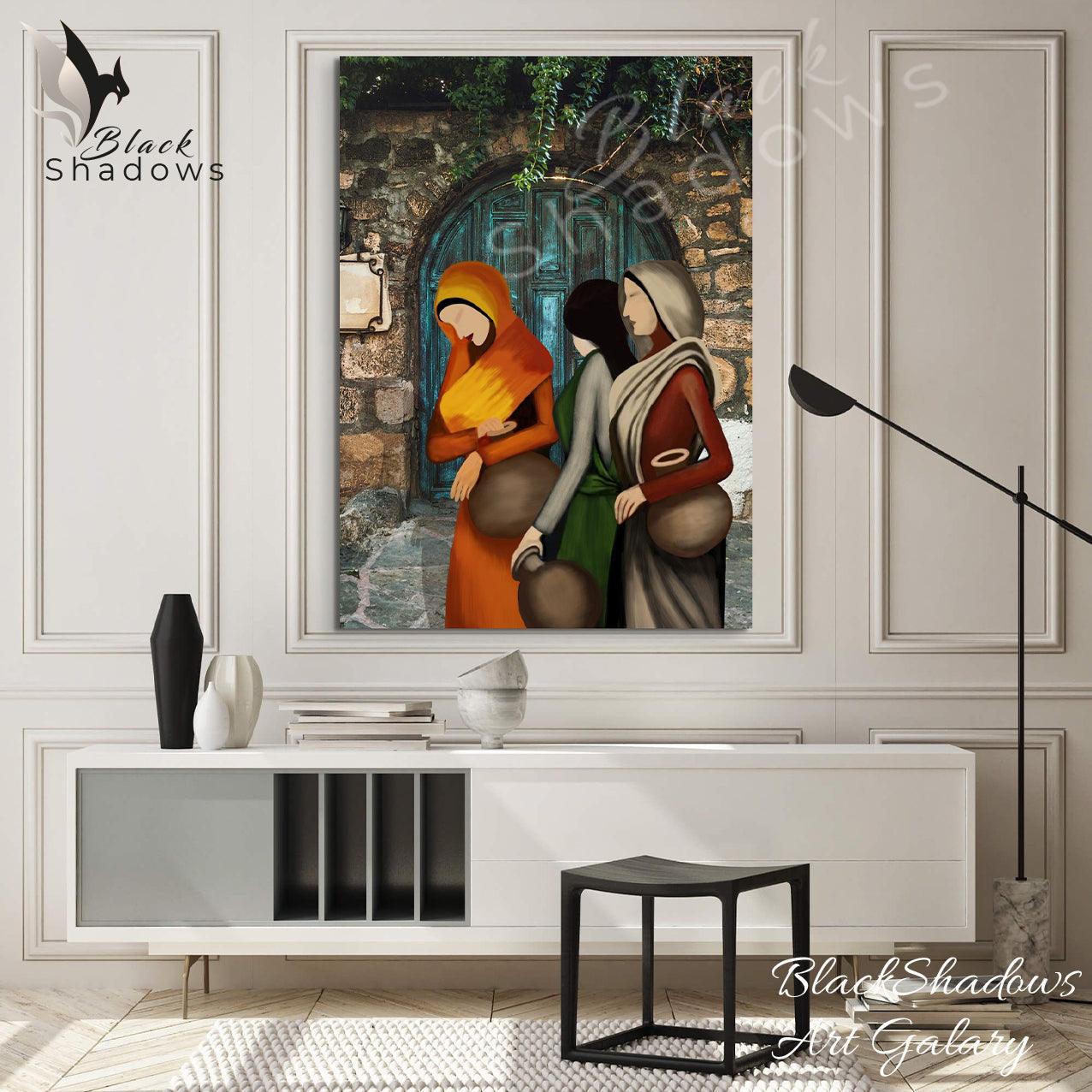 Canvas art in UAE - BlackShadows UAE