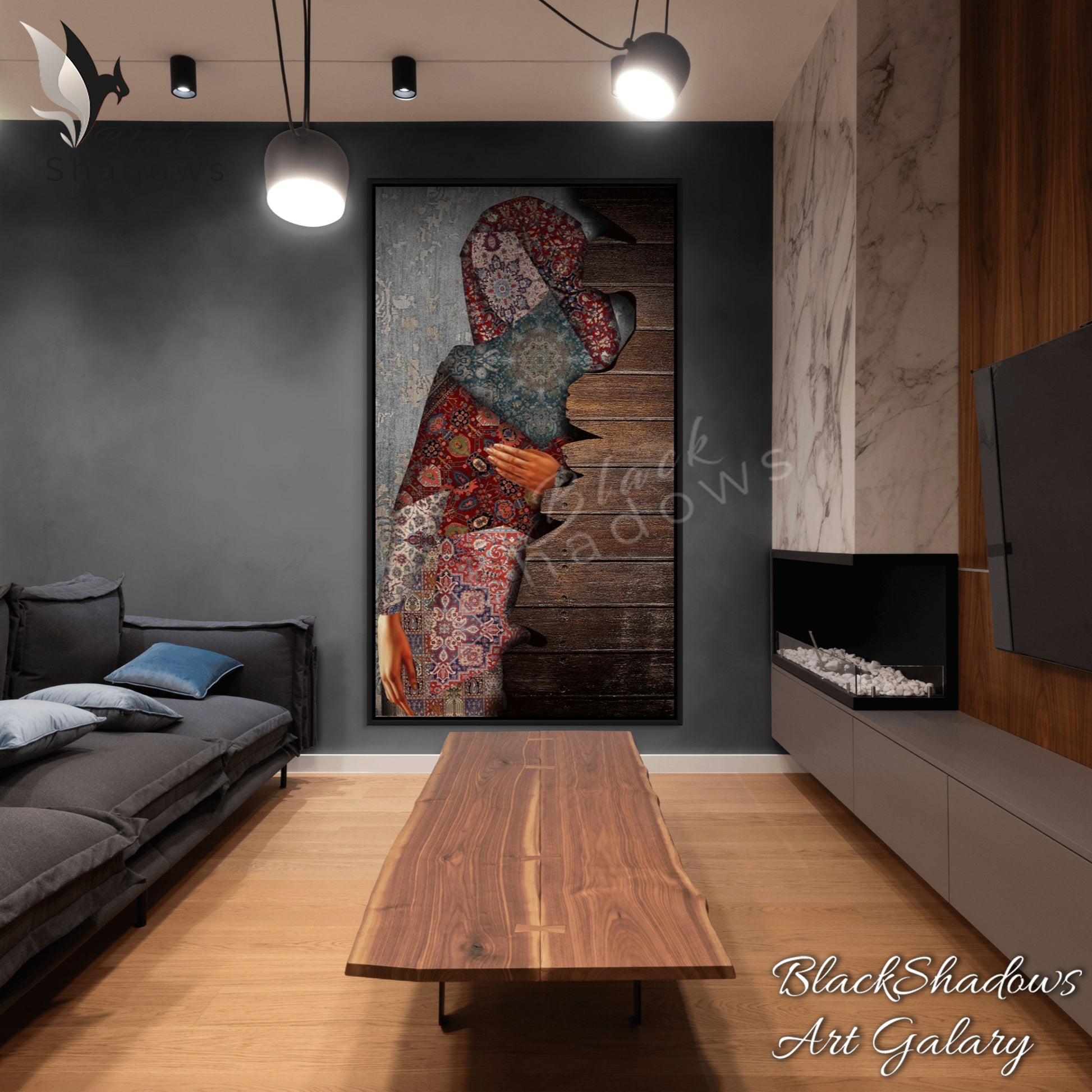 Canvas art in UAE - BlackShadows UAE