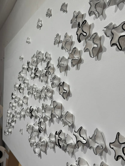 Hade made art flowers in UAE 3652