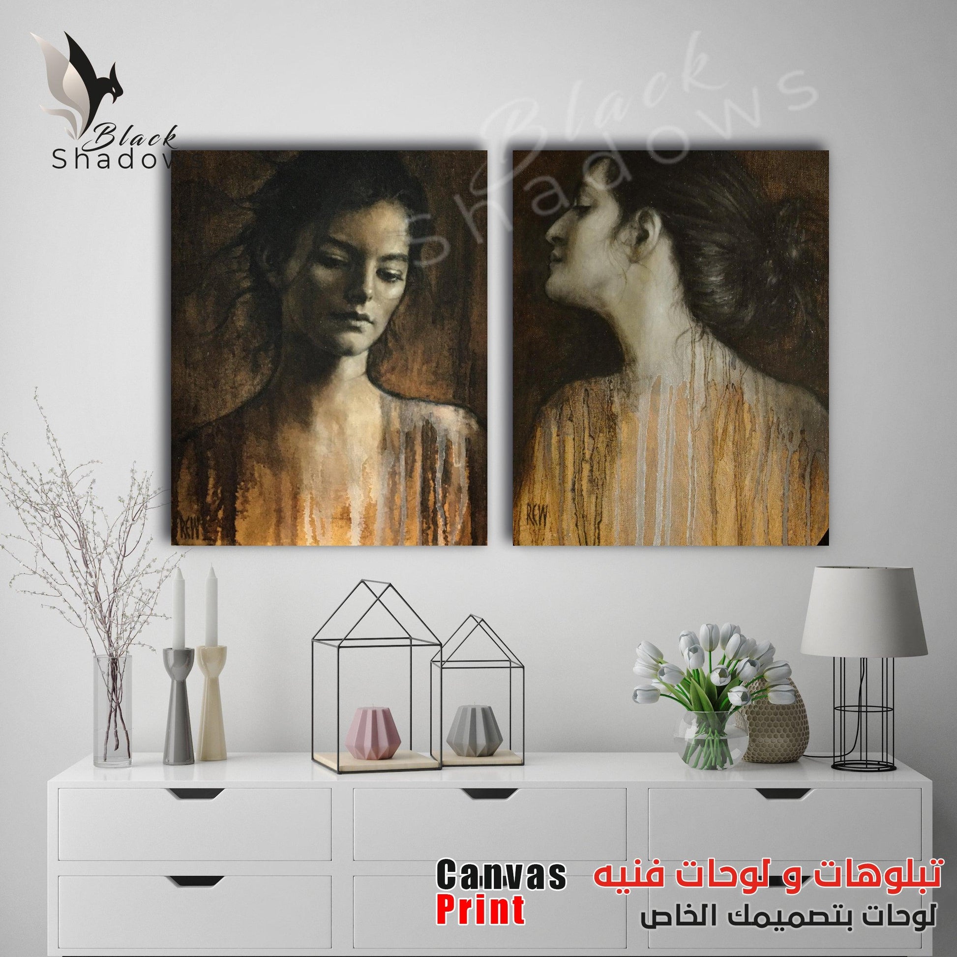 Canvas art in UAE - BlackShadows UAE