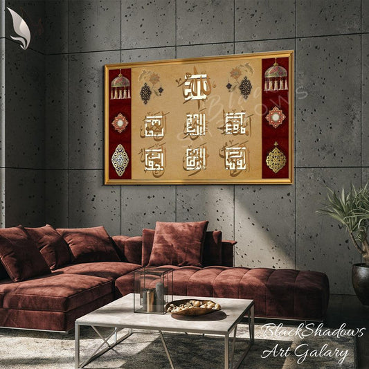 Canvas art in UAE - BlackShadows UAE