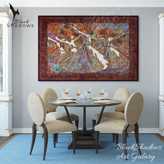 Canvas art in UAE - BlackShadows UAE